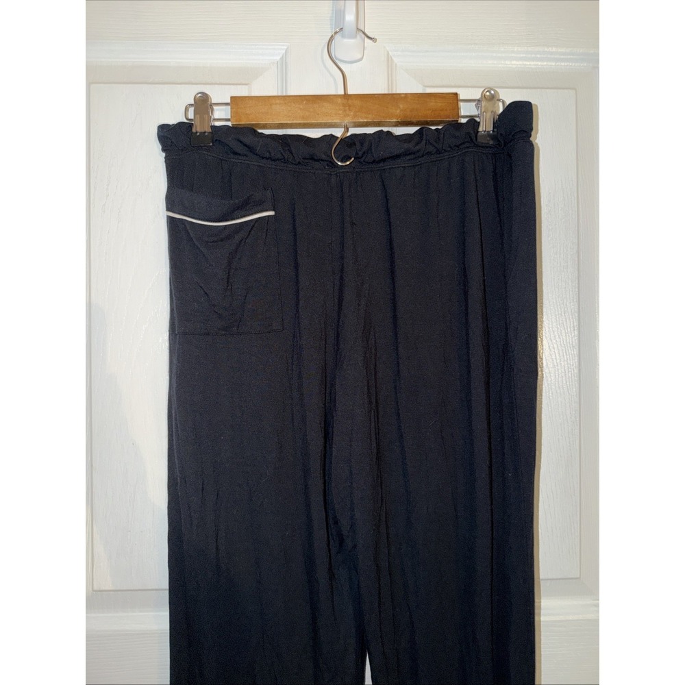 Eberjey Women's Pajama Pants Navy Size S Small Button - Picture 4 of 6